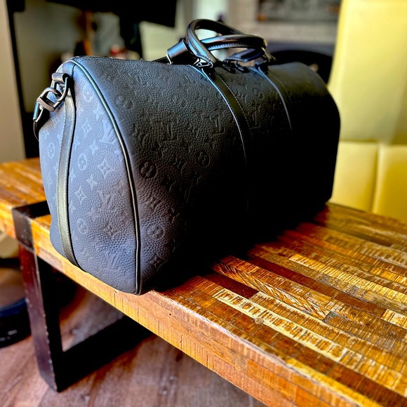 Louis Vuitton Shadow Keepall Bandouliere 50 Monogram - Picture 4 of 7